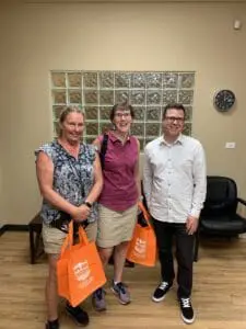 Copy of Amazing Race 2022 Susan Sanders and Corrine Timmer with Jon Carson