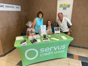 Karen and Kevin at Servus
