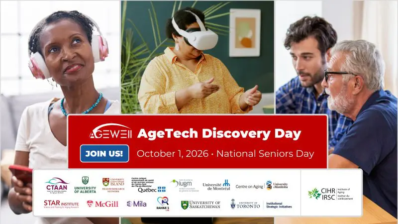Featured image for “AGE-WELL AgeTech Discovery Day”