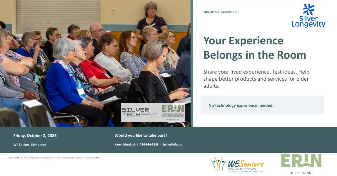 Featured image for “Volunteers Needed – SilverTech Summit 2.0”